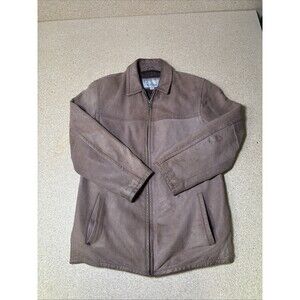 Wilsons Leather Taupe Bomber Jacket